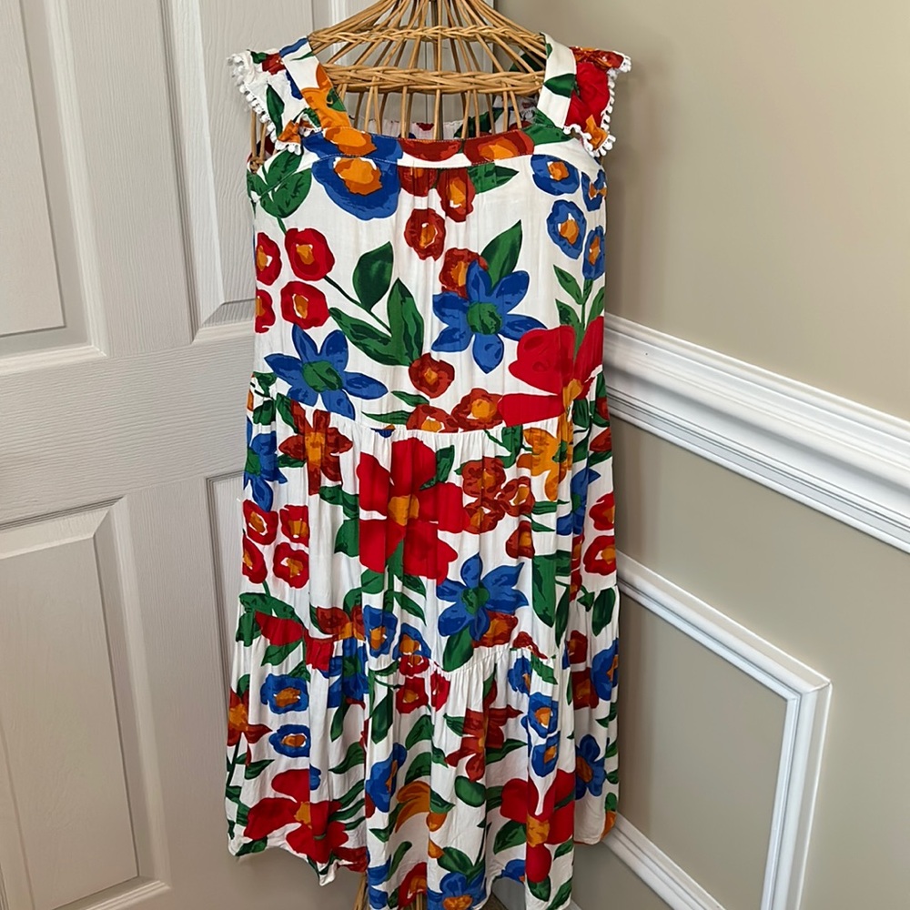 THML Adrian Midi Floral Dress  (XS)
